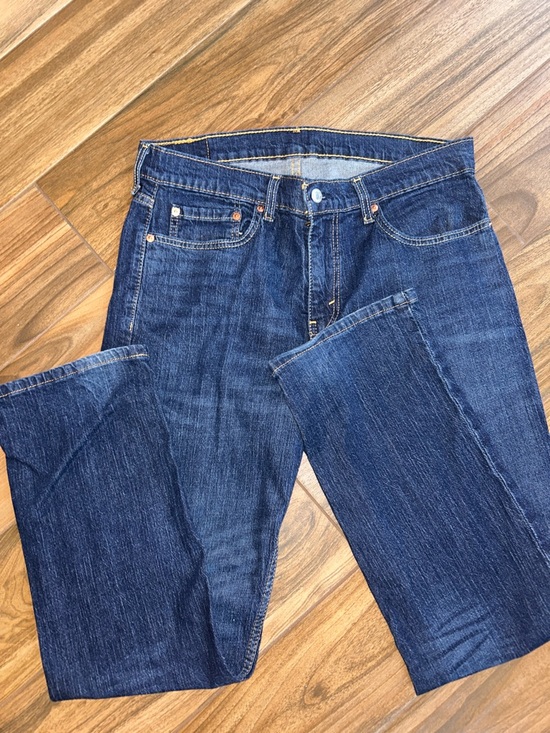 Levi's Other - Classic Men's Dark Blue Straight-Leg Jeans W 32 L 32